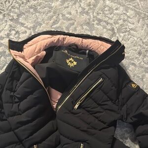 Moose Knuckles Black Quilted Women's Jacket